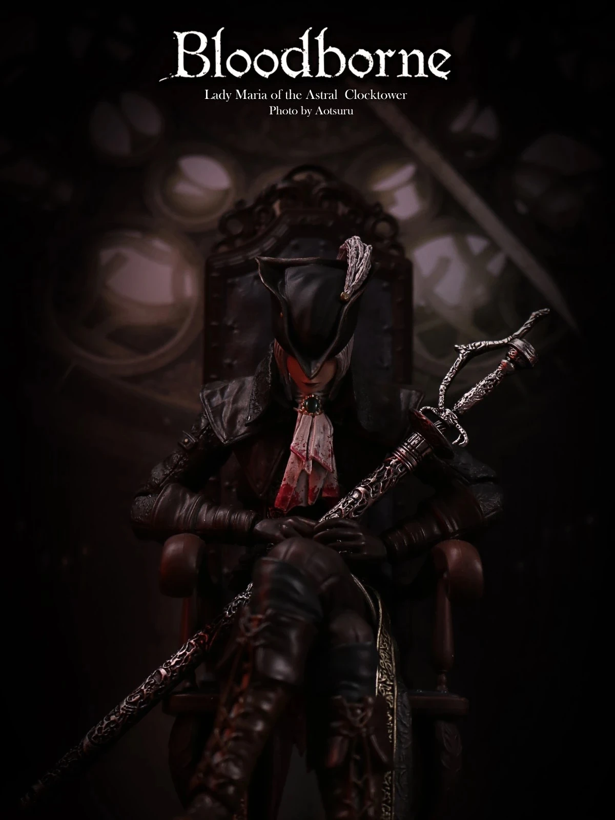 【TM】In Stock Max Factory Figma#536 Bloodborne Sister Maria of The Astral Clocktower DX Action Figure Model Toy Collection