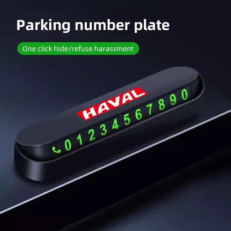 1Pcs Car Temporary … - image