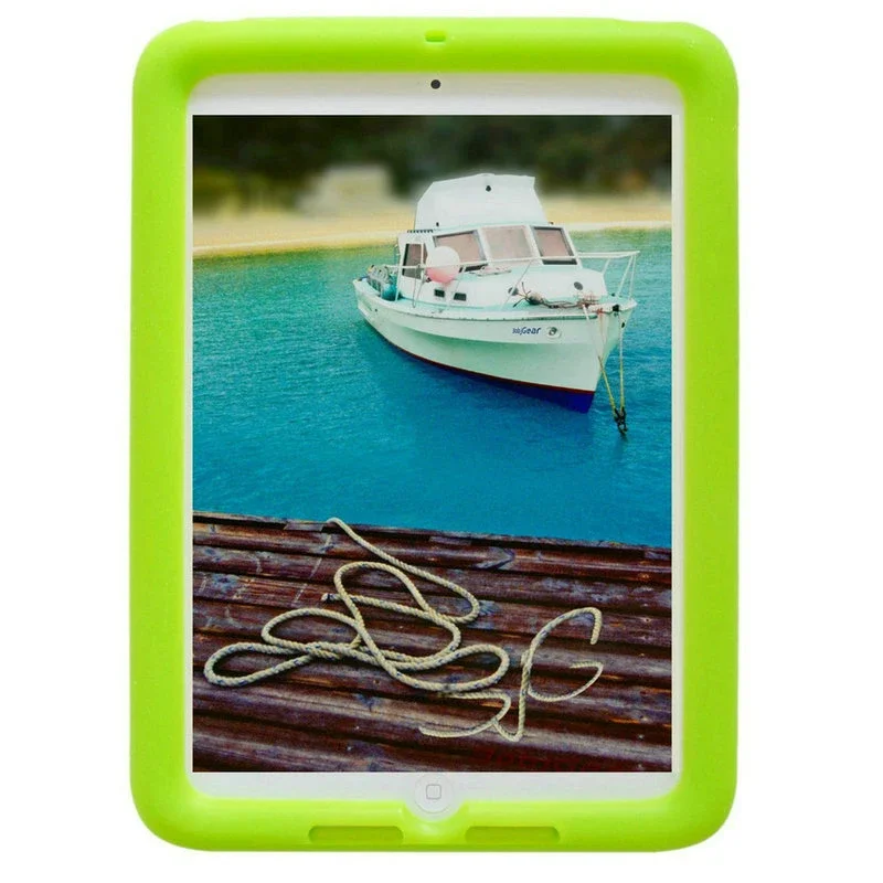 

MingShore For iPad Mini 1 2 3 A1432 A1454 A1455 A1489 A1599 A1600 Bumper Soft Silicone Rugged Case