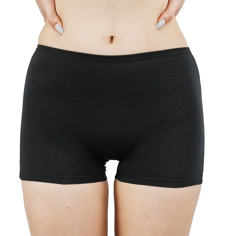 Women Safety Panties Boxer Shorts Female Ladies Traceles Underwear Woman Underpants Panty Pants Black Beige Protective Boyshorts