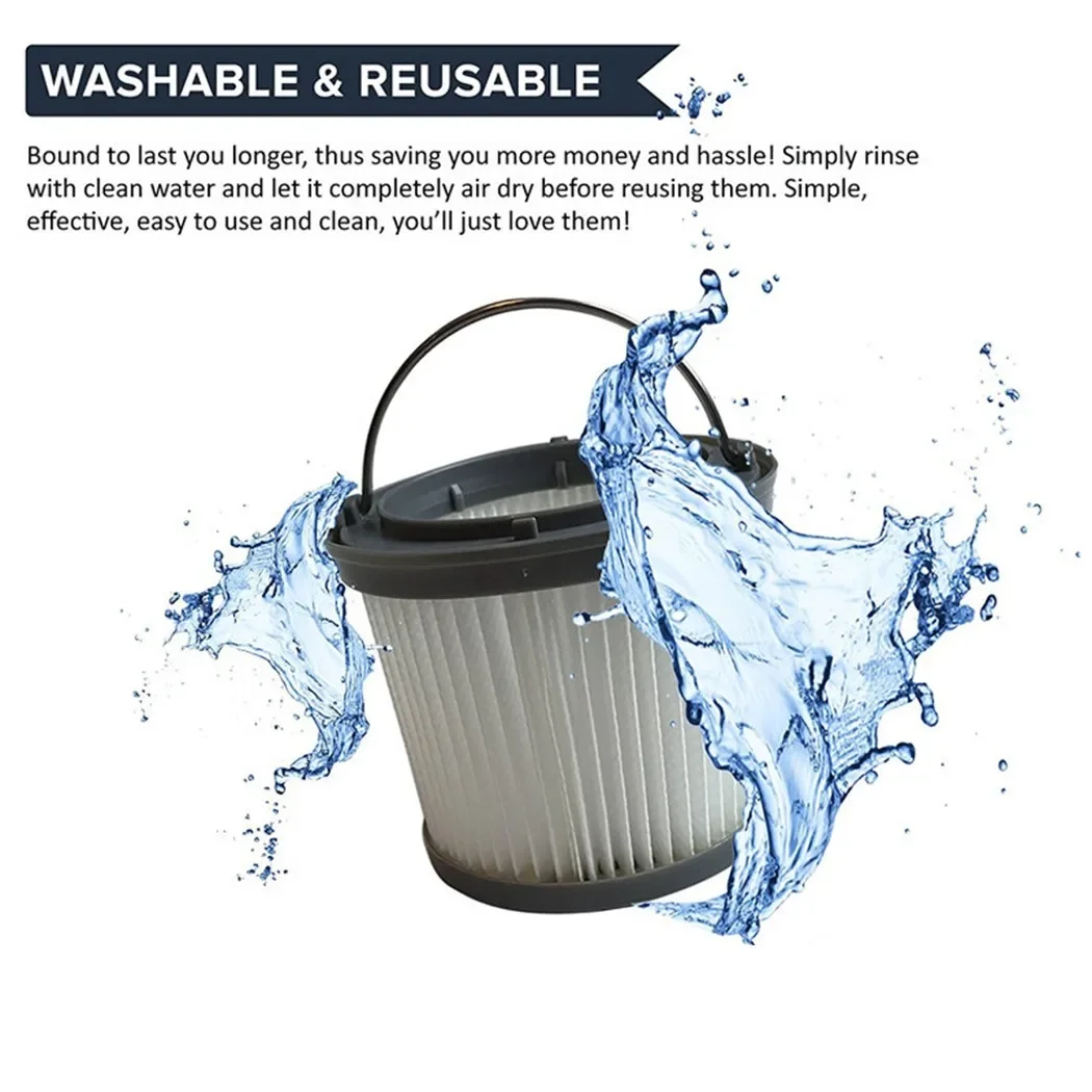 Penyedot Debu Filter Dapat Dicuci untuk Hitam & Penyedot Debu PVF110 PHV1210 PV1020L PD11420L PHV1810 1820LF/G