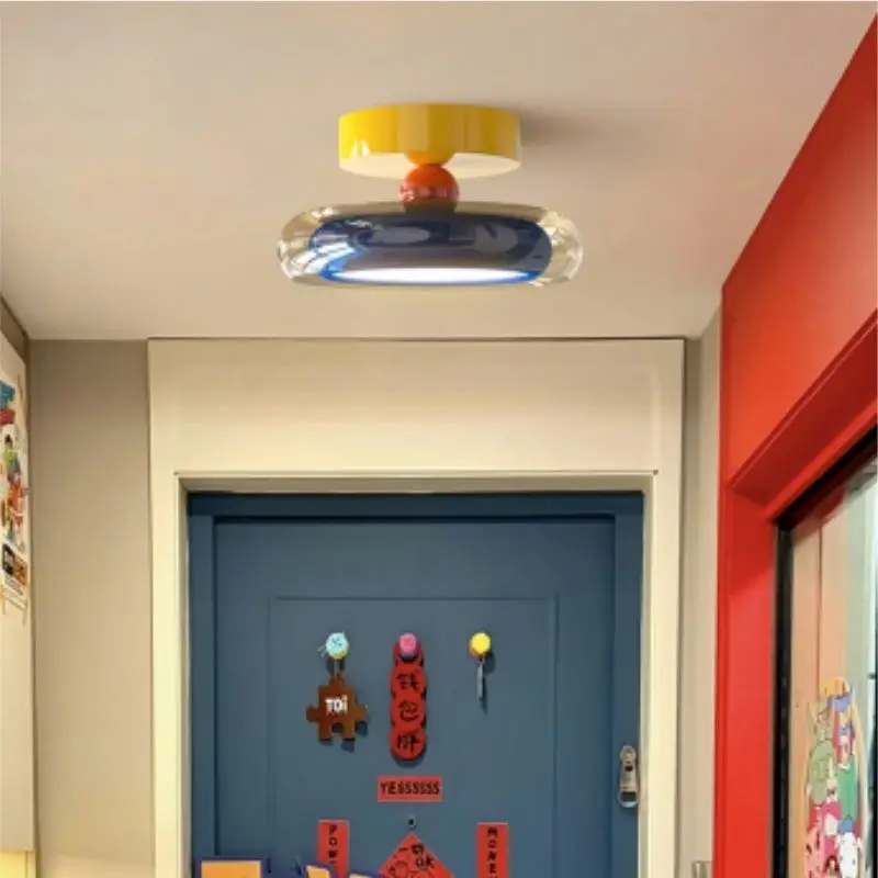

Colored corridor lights, led corridor ceiling lights, dopamine eye-protecting simple entrance and balcony lights