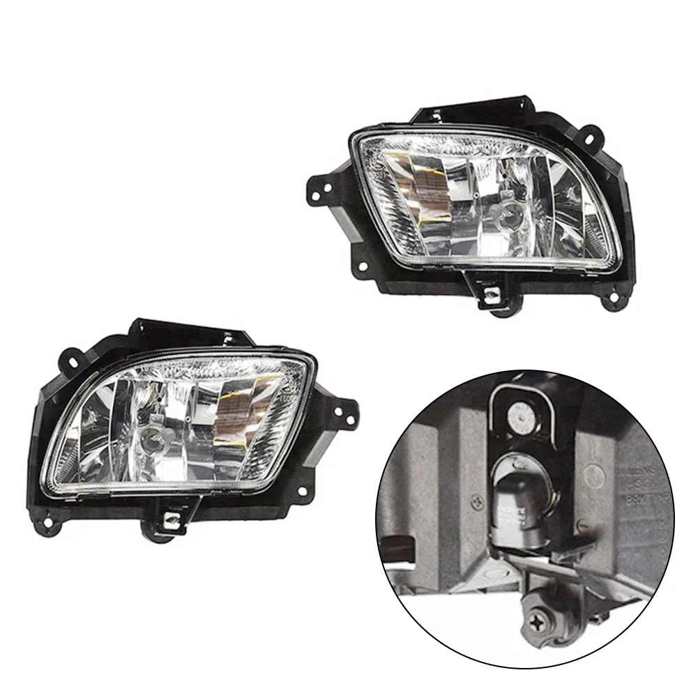 1 Pair Right/Left Front Bumper Fog Light With Bulbs Lamp Driving Light Headlight For Hyundai Sonata NF Ser 2 2008 2009 2010