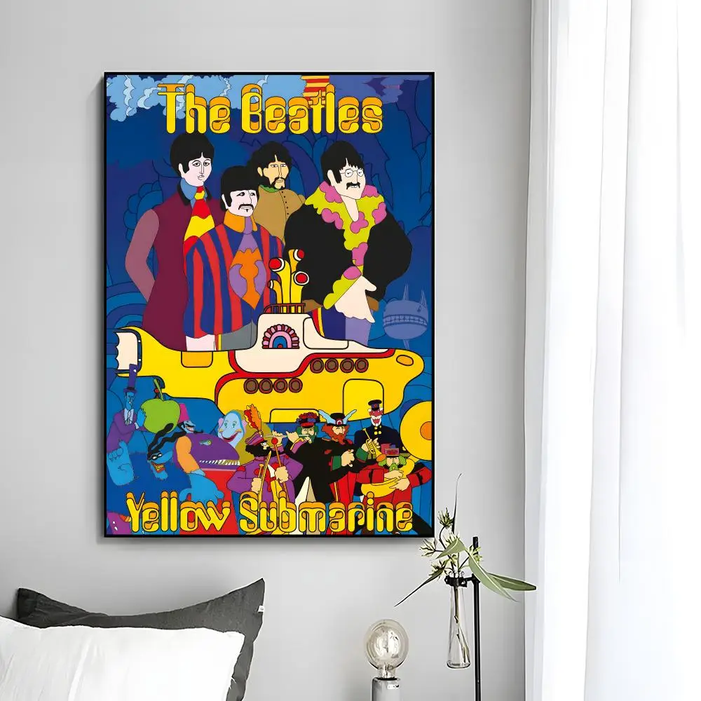 Klassisches Band-Poster von The Beatles, Wandkunstdruck, dekoratives Wandbild, Heimdekoration, Geschenk, ungerahmt – Detail 24