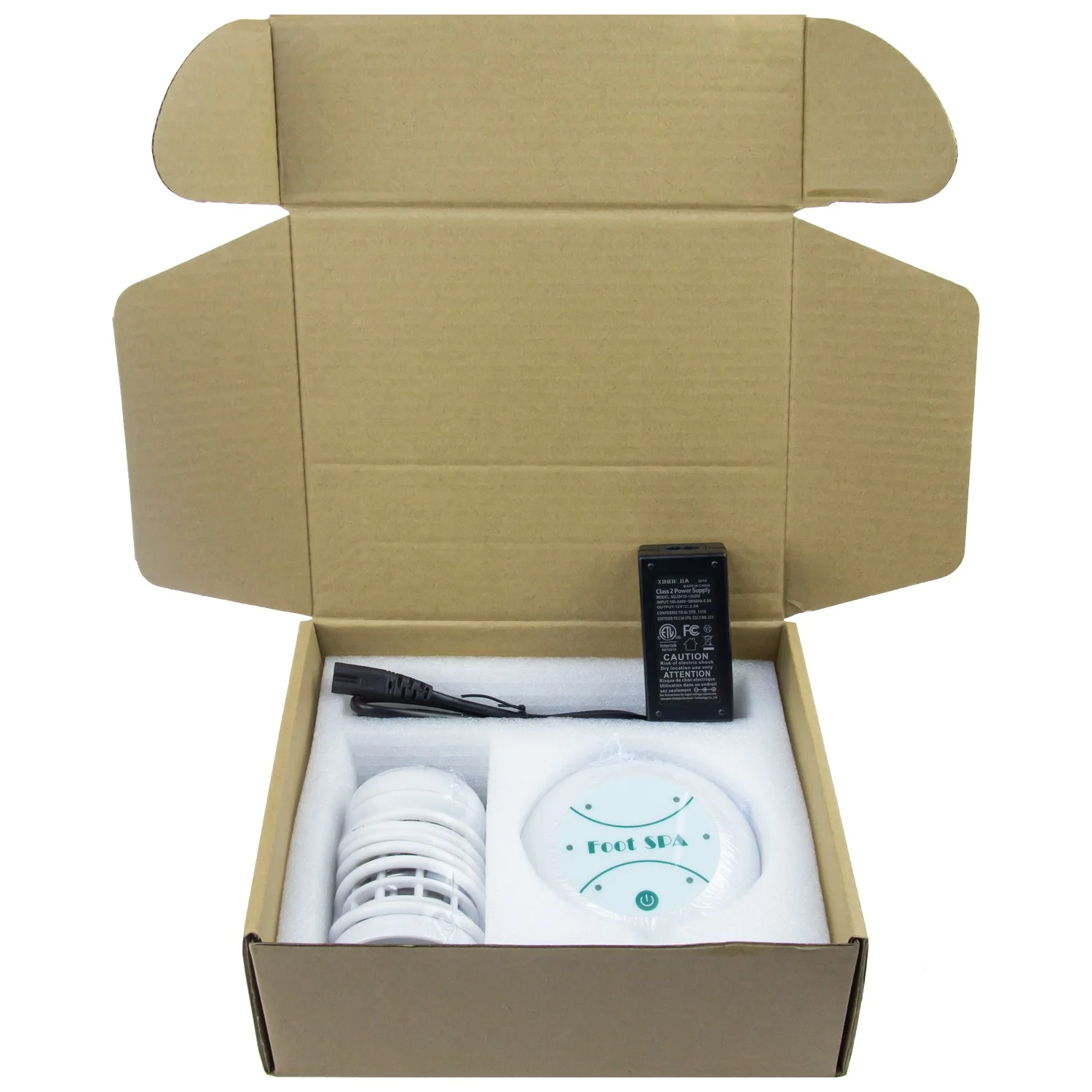 Hot Sell Portable No Basin Pedicure Ion Cleanse Detox Foot Spa Ion White Arrays for Detox Foot Spa Machine HK-802