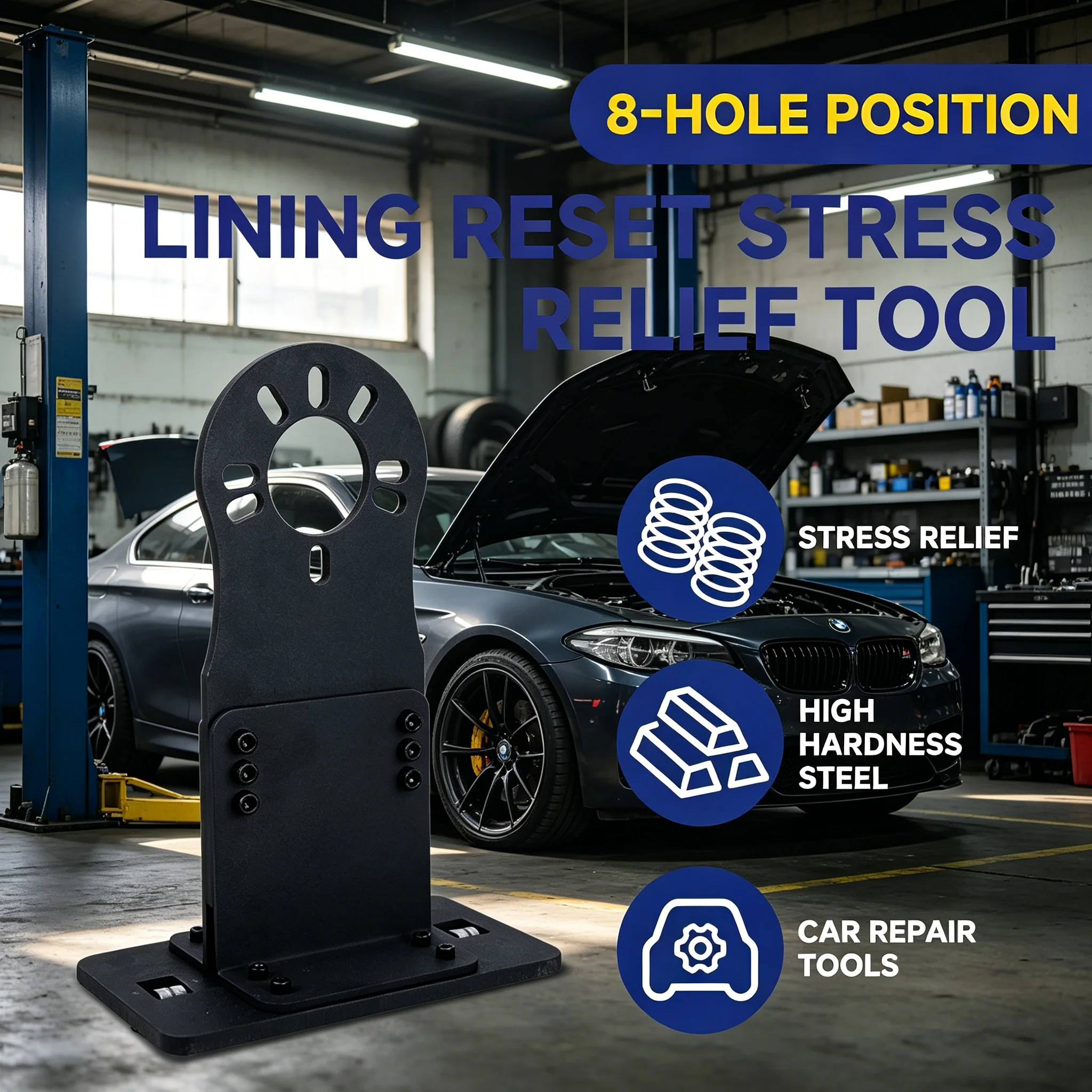 

Automotive Chassis Stress Relief Tool Four-Wheel Alignment Cable Liner Adjustment Reset Tool for Vehicle Maintenance 1pcs