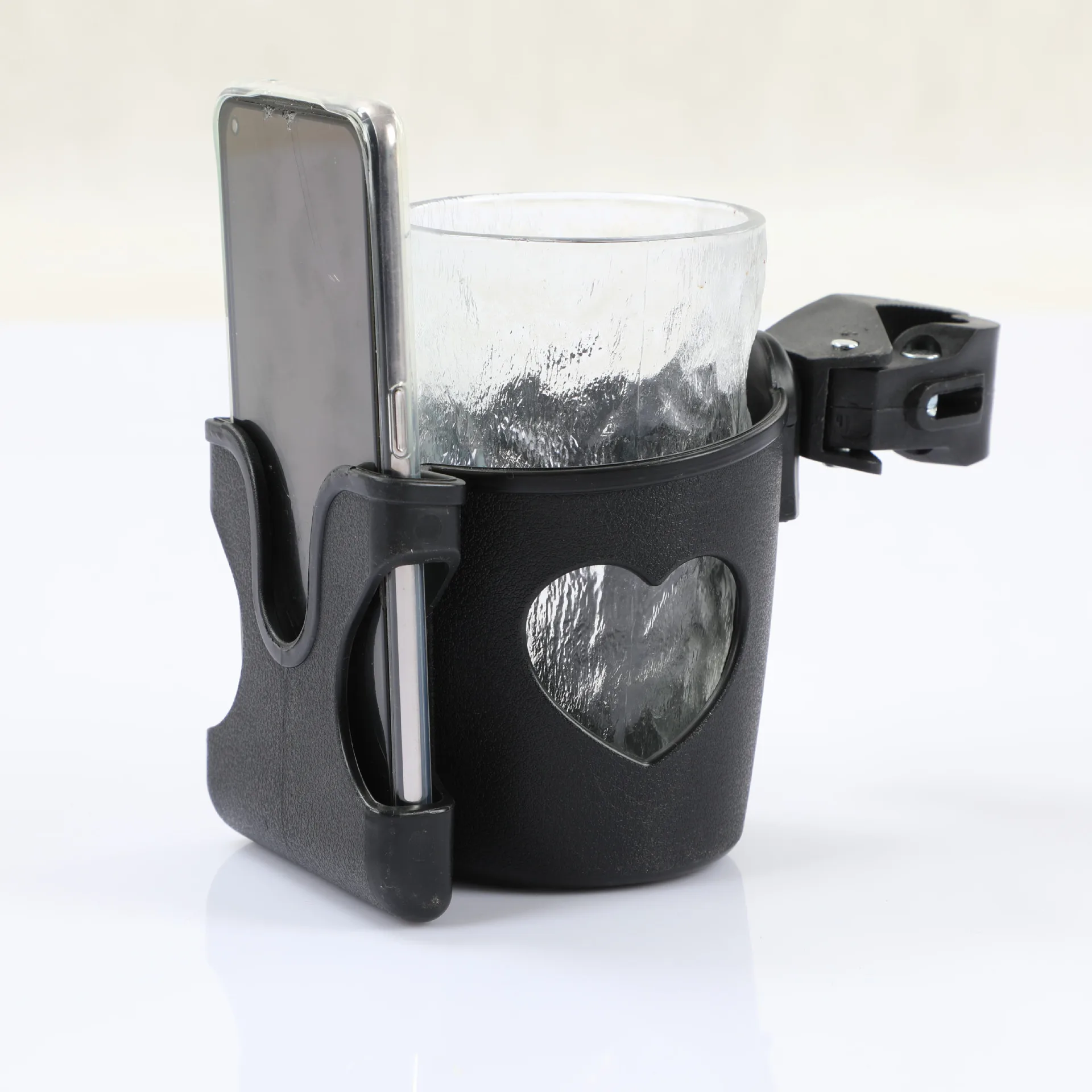 

Stroller Phone Cup Holder Multi-Function Water Bottle Holder, Suitable for Outdoor, Travel, and Camping Use.