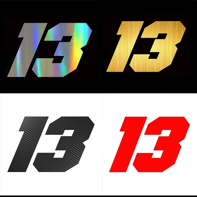 Number 13 Car Stick…
