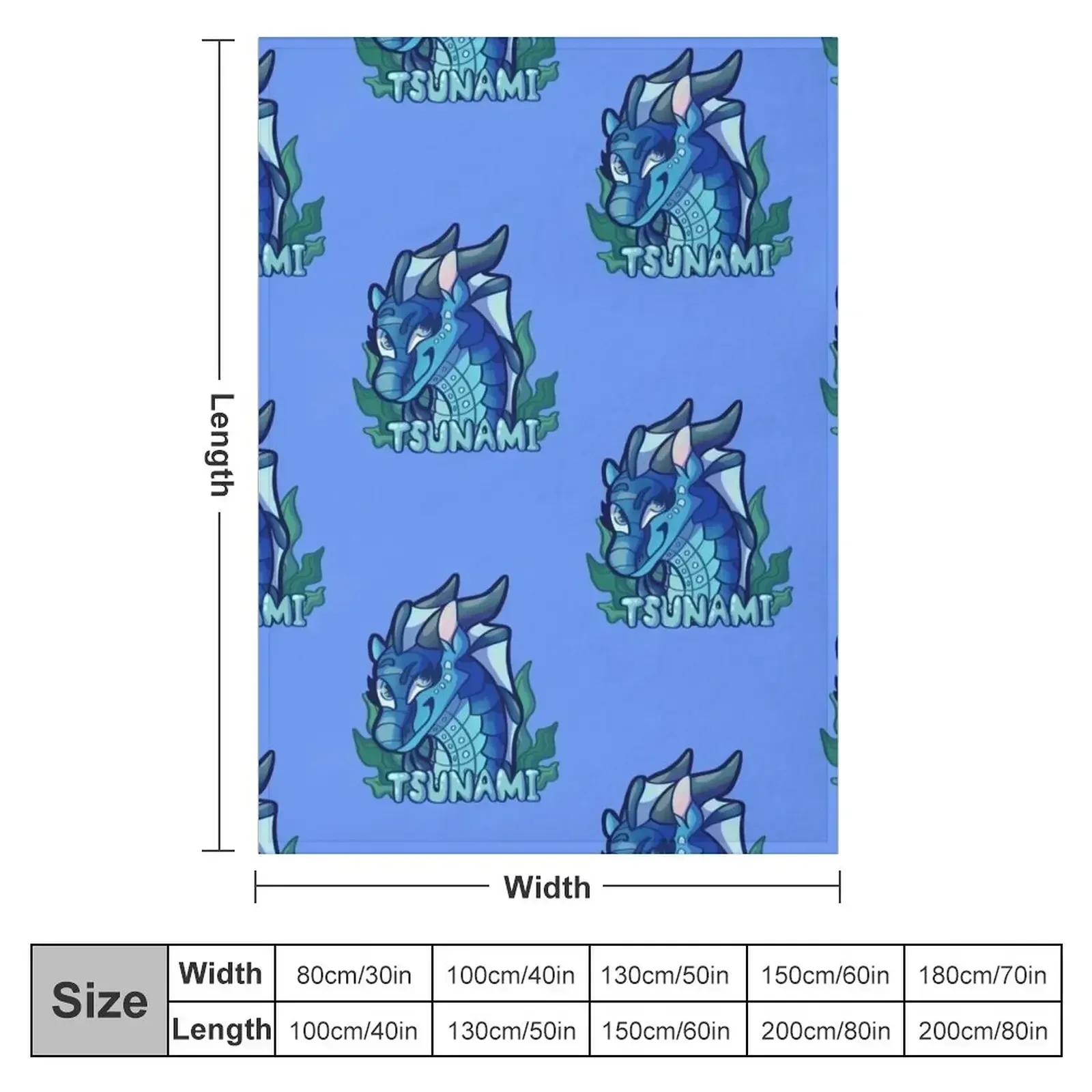 Tsunami Throw Blanket Soft Plaid Thermals For Travel Sofas anime Blankets