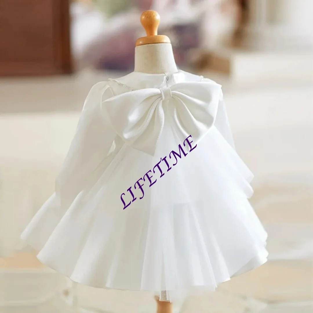 

Свадебное платье с цветочным узором для девочек по индивидуальному заказу, праздничное платье принцессы для девочек на день рождения, фортепиано, торжественное празднование