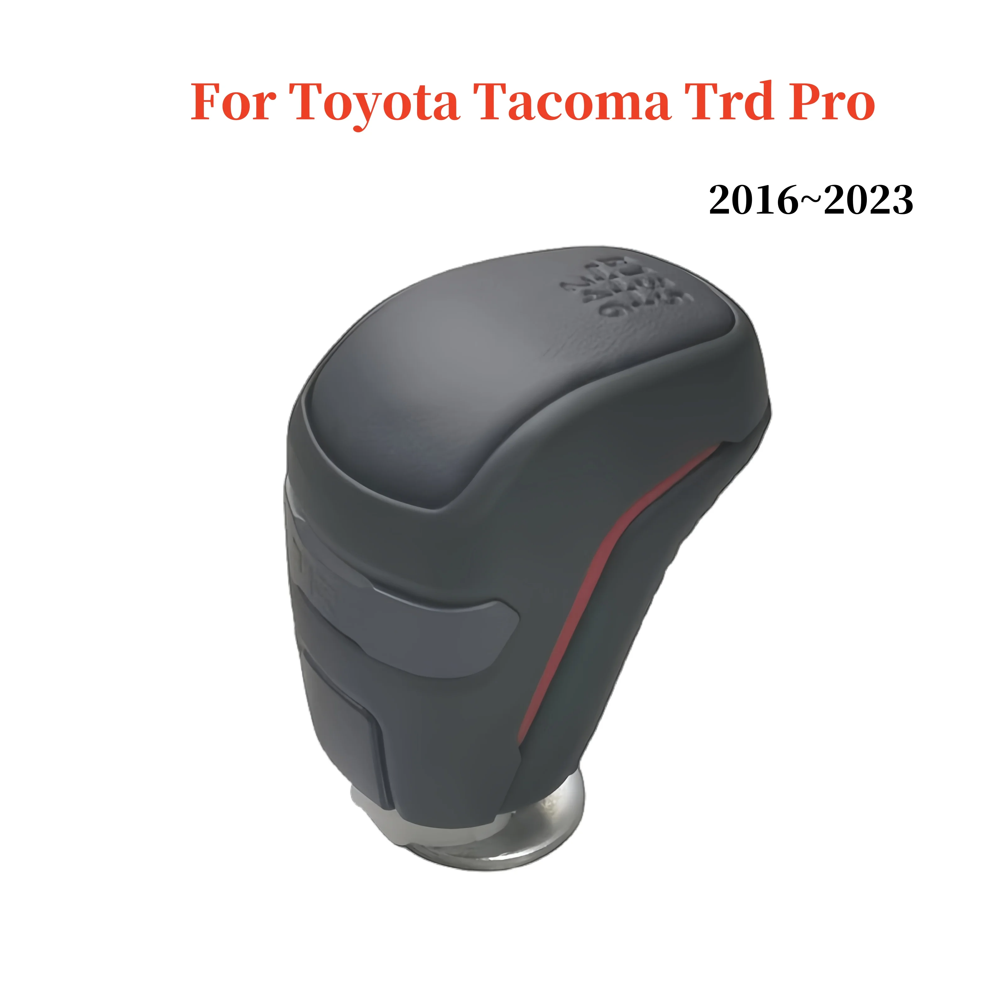 Genuine leather Car Gear Shift Knob Lever Shifter For Toyota Tacoma Trd Pro 2016 2017 2018 2019 2020 2021 2022 2023