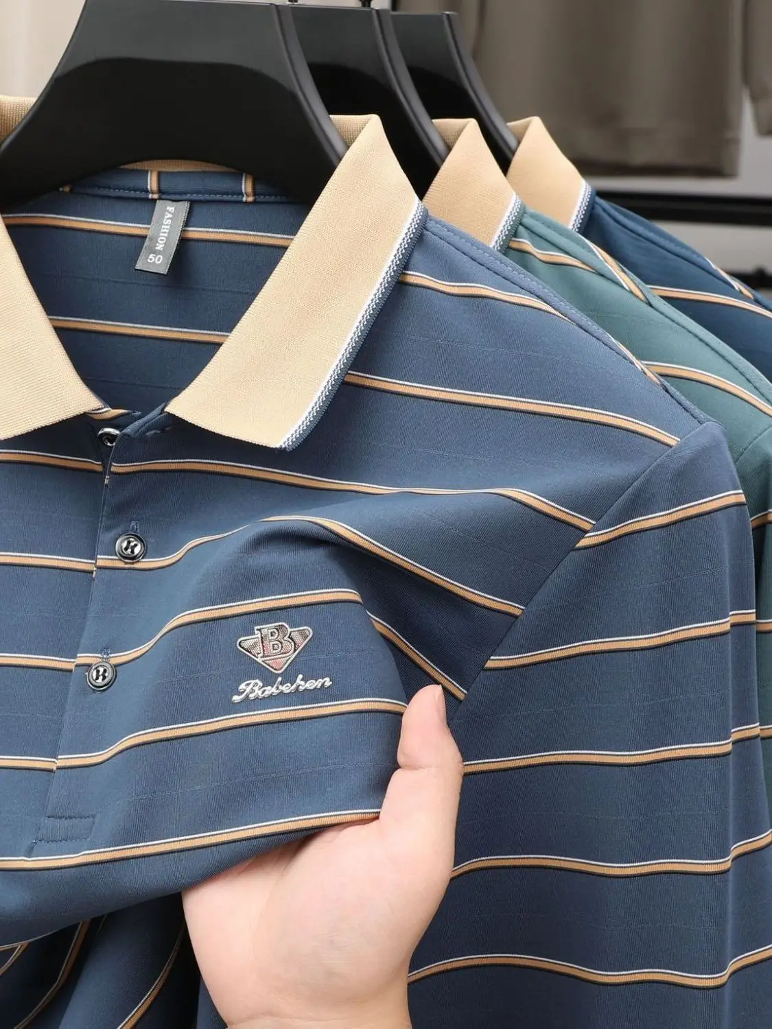 angsen Herren Poloshirts: Ein praktisches und stilvolles Kleidungsstück für den Frühling und Herbst