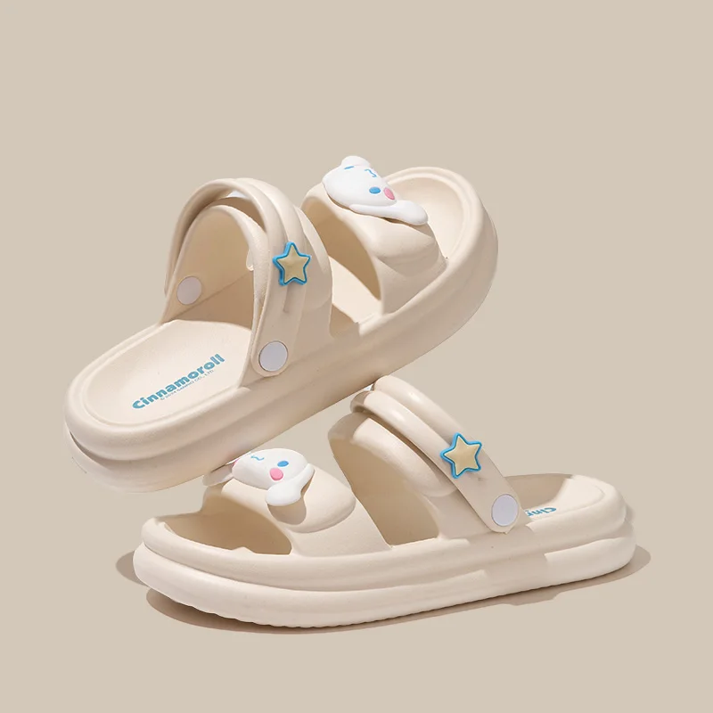 Zapatillas de verano para niños, sandalias cómodas de suela blanda Eva, zapatos planos para interiores, zapatos de playa para exteriores, chanclas