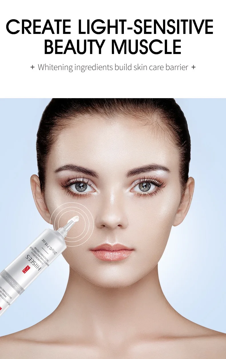 Durchdringung der Haut | Hiisees Whitening- und Akne-Entfernungscreme. Entfernen Sie Sommersprossen und Akne. Gelbe Entfernungs- und Aufhellungscreme