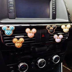 Car Decoration Accessories Auto Perfume Ornament Auto Accessories for Girls Gift Cute Mouse Head Car Air Freshener Cartoon Mouse