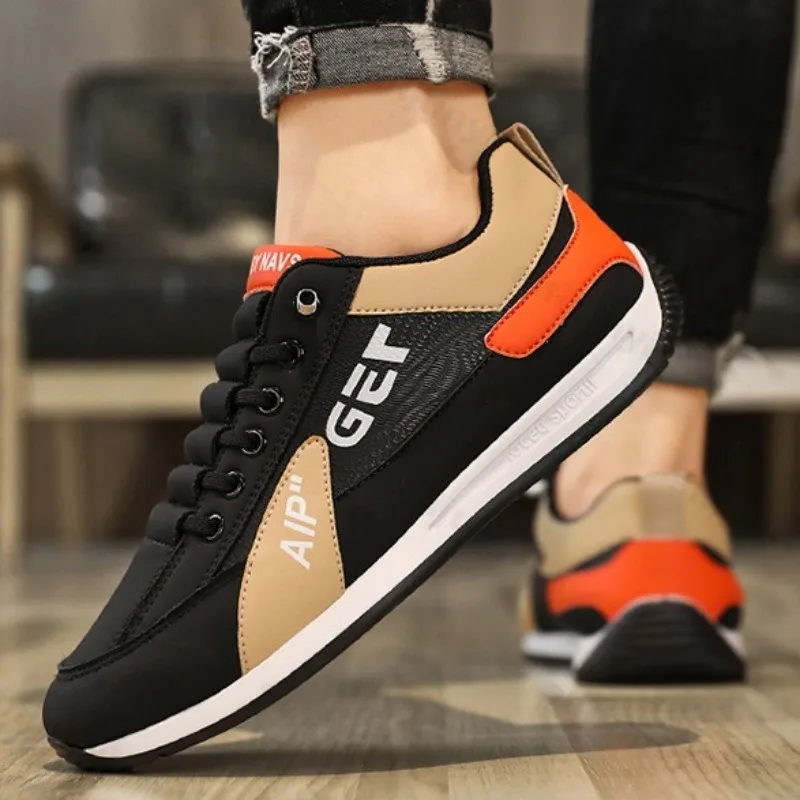 

Men's Mesh Breathable Low Top Casual Sport Shoes 2025 Autumn New Soft Sole Comfortable Fashion Trend Versatile Non Slip Sneakers