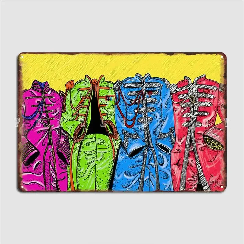 Sgt Pepper Suit Poster Metal Plaque Wall Pub Club Bar Customize Plates Tin Sign Posters