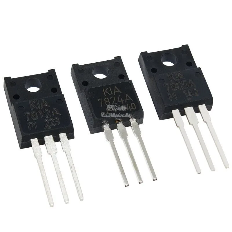 Original IC KIA7805API KIA7905PI KIA7808API KIA7812API KIA7815API KIA7912PI KIA7824API TO-220F Linear Voltage Regulator for Elec