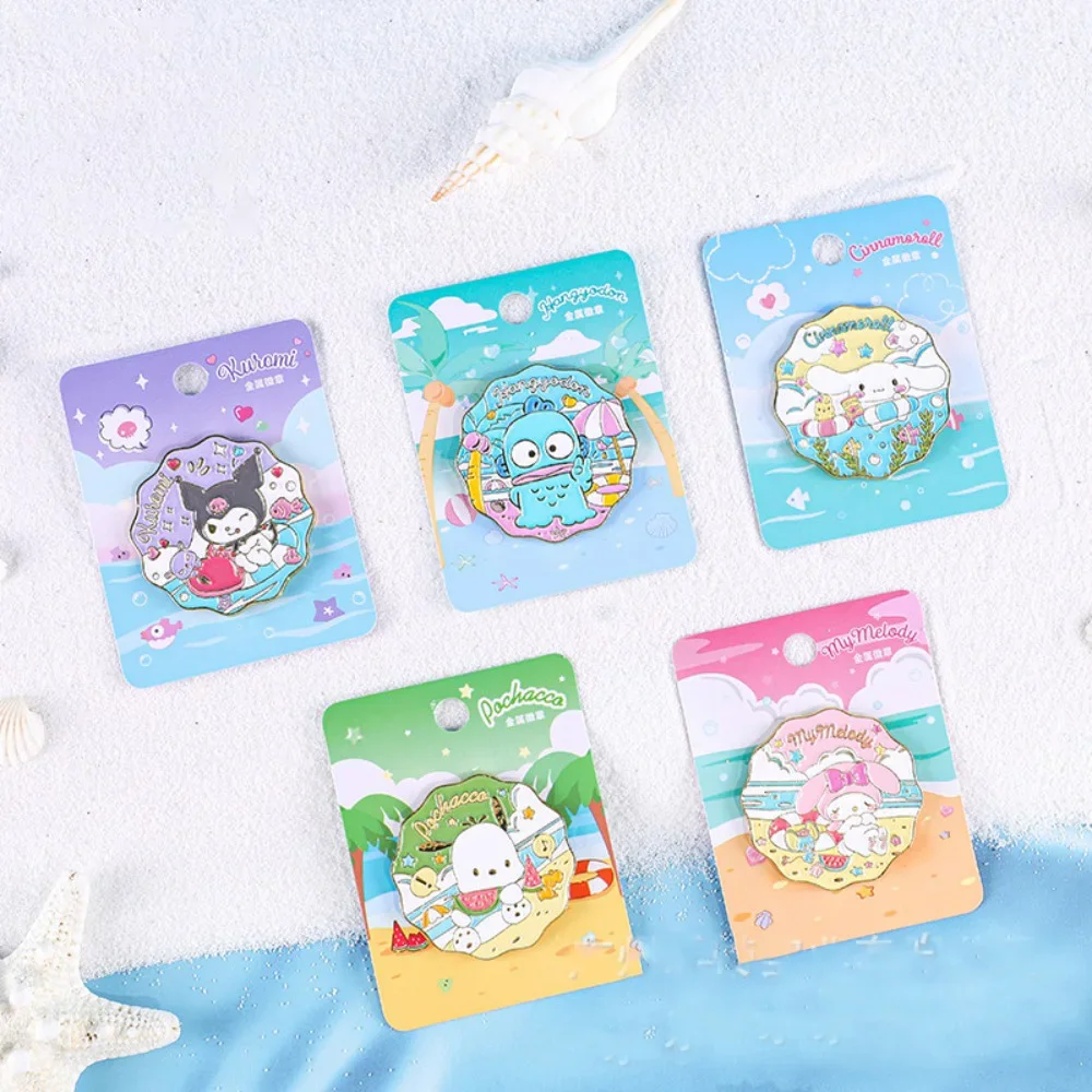 

Kawaii Cute Hang Yo Don Kuromi Cartoon Brooch My Melody Badge Collect Toys Outfit Backpack Accessory Couple Festivals Gift