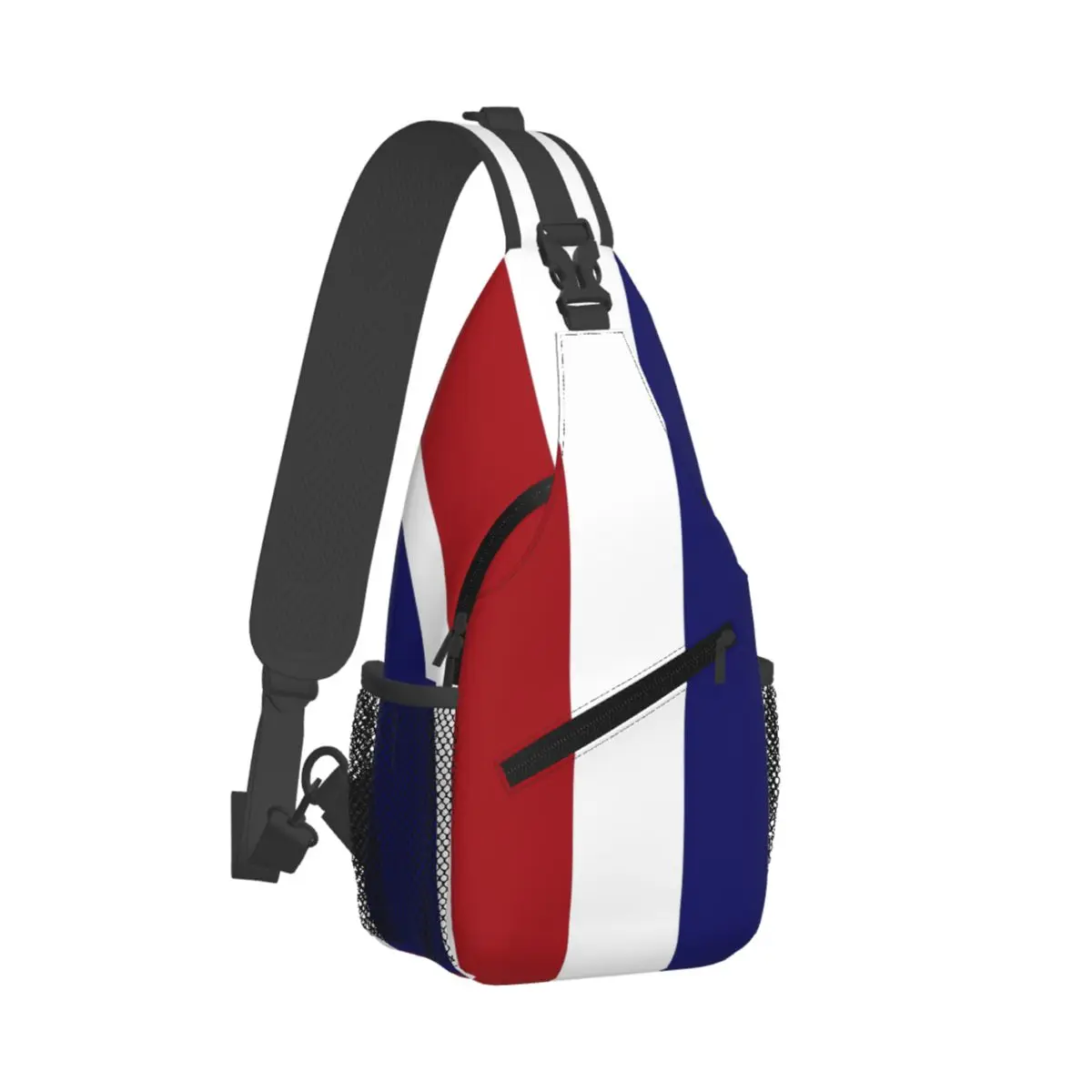 Thom-Stripes Red White Navy TB Sling Chest Bags Crossbody Shoulder Backpack Outdoor Sports Daypacks Fashion Bag