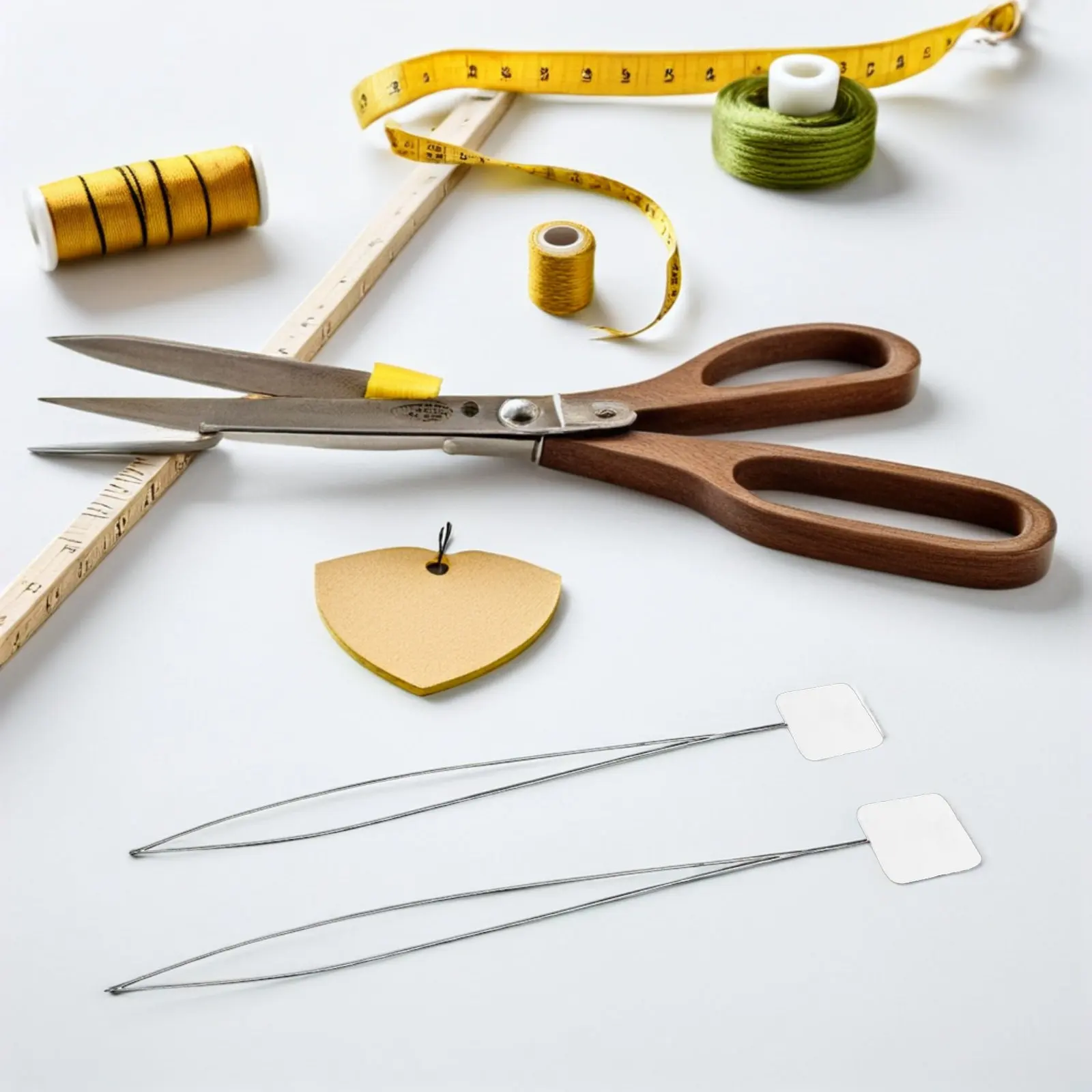 20 PCS Needle Threaders Embroidery Tool for Hand Sewing Cross Stitch Long Punch
