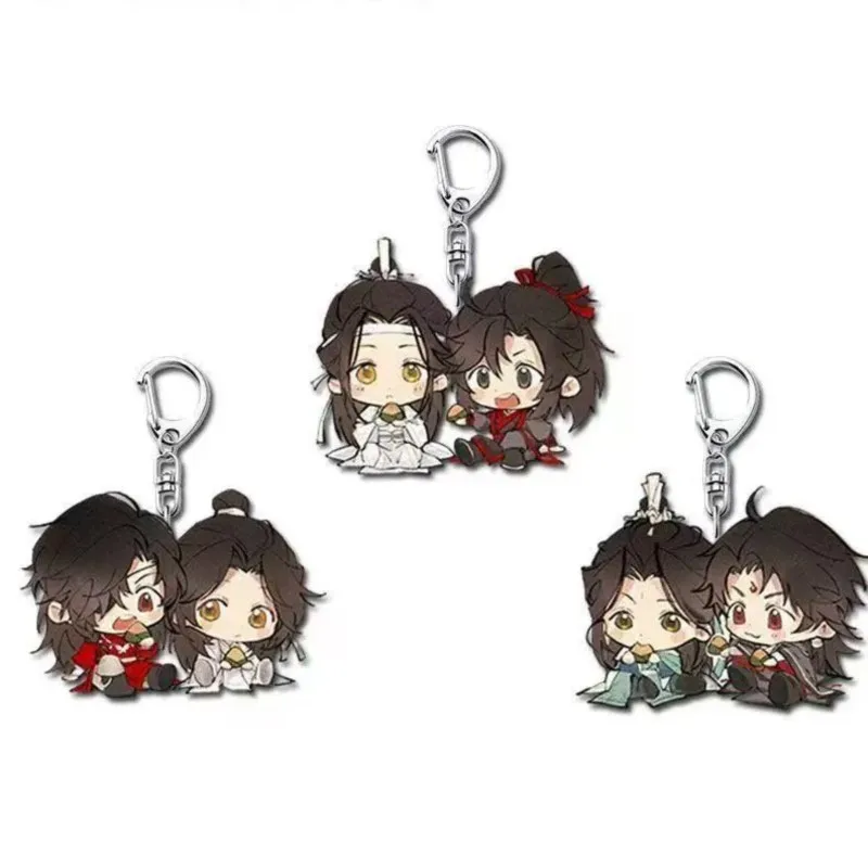 TGCF MDZS Аниме-брелок HOT BL: украшение для ключей, подарок для парней и влюбленных, креативный сувенир для друзей, подвеска для сумки