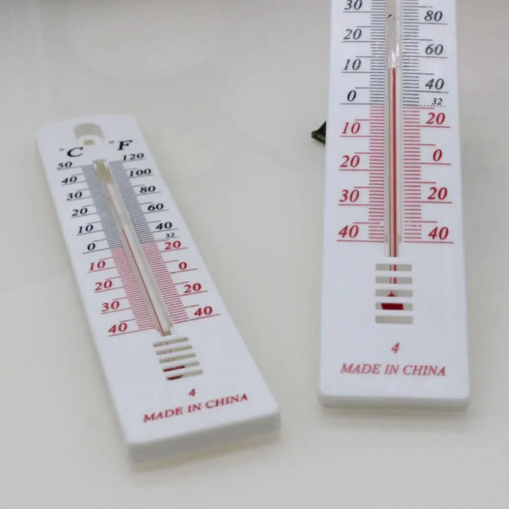 Celsius Fahrenheit Wall Hanging Thermometer For Indoor Outdoor Garden Greenhouse Home Office Room Scale Thermometer