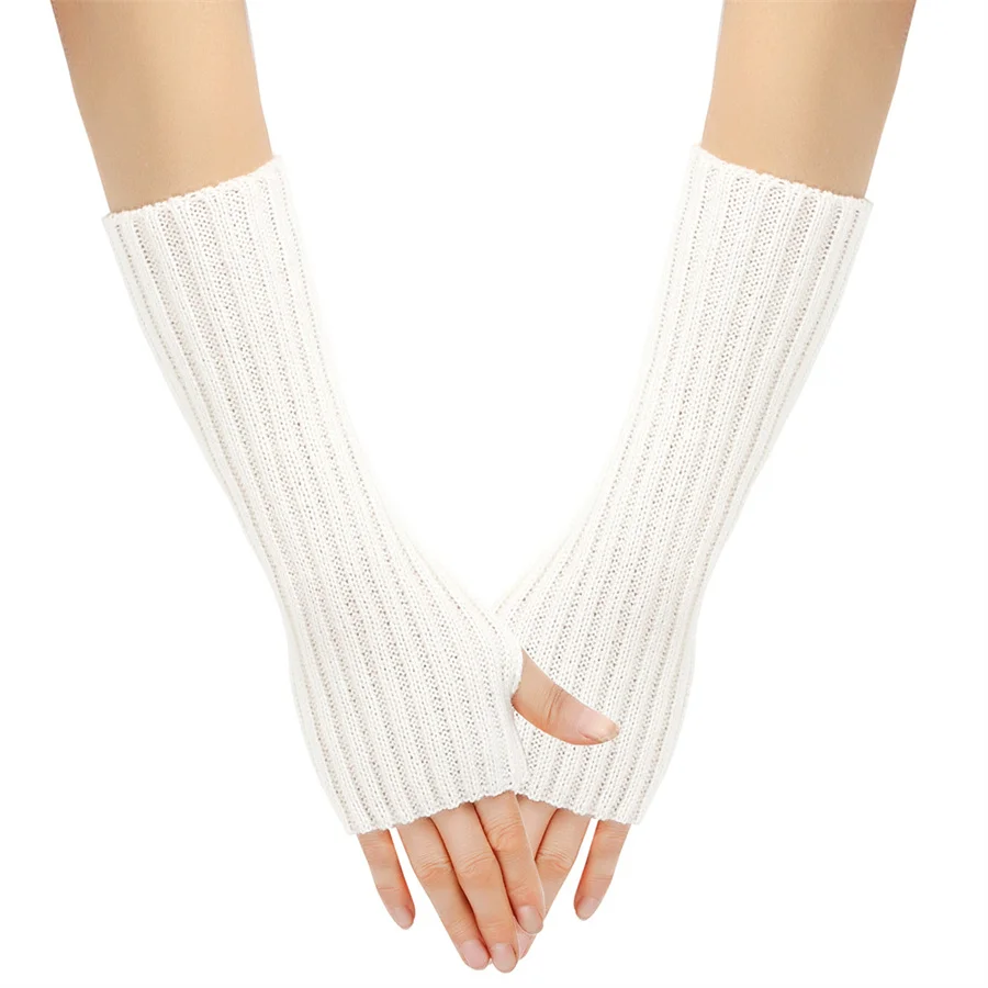 Armstulpen Herbst Winter Manschetten Hand Ärmel Lange Wolle Handschuhe Männer Frauen Stricken Ärmel Warme Elastische Mode Dame Sexy