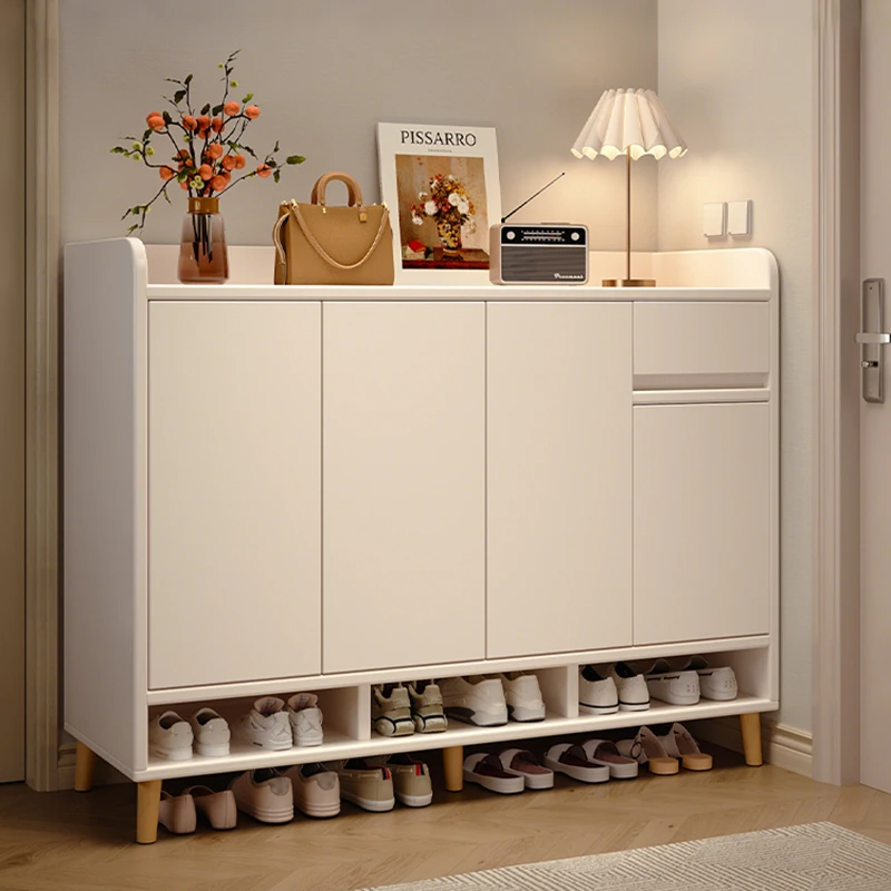 

Large Capacity Shoe Cabinet Organised Comfortable Rack Wood Shoe Cabinet Rack Space Saving Zapatero Mueble Hallway Furniture