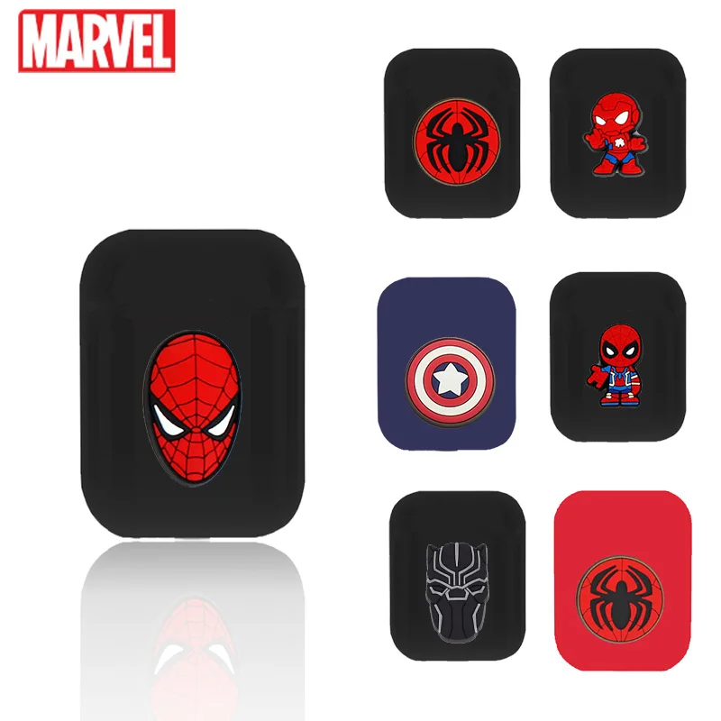 NEW Marvel Bluetooth Headphones Spider man Wireless Earbuds HIFI Surround Sound Laptop Headsets with Mic for Kids Anime Cartoon