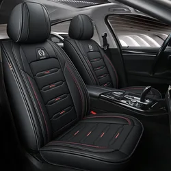 Leather Car Seat Cover for Jetta Volkswagen vw Polo Taos 2023 Sharan Touran 2004 2005 Passat b5 Tiguan 2019 Touareg Accessories