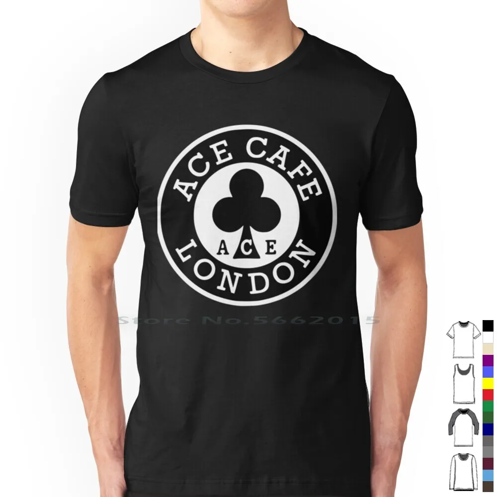 Ace Cafe London , Logo Classic . T Shirt 100% Cotton Ace Cafe London Logo Classic Short Long Sleeve Tee Top