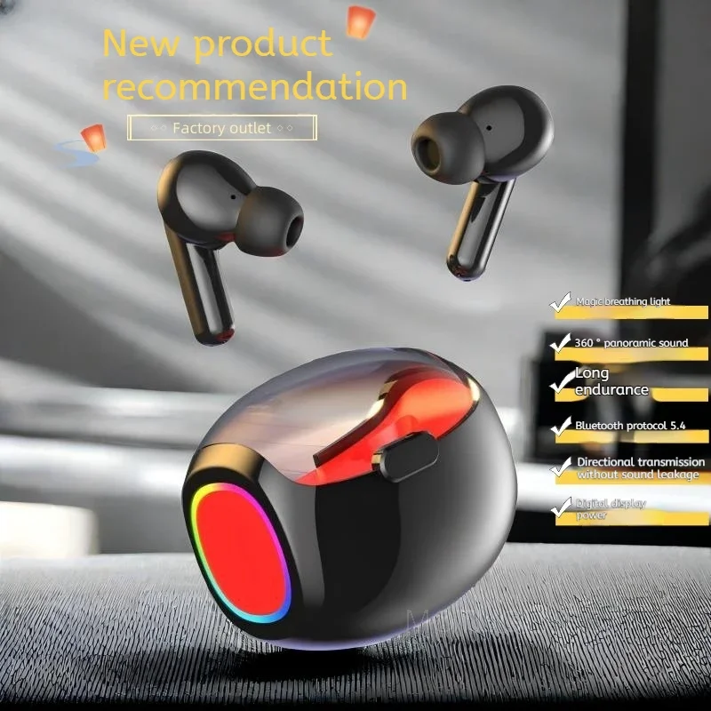 

Wireless Bluetooth Earbuds High Sound Quality Long Battery Life Sports Earphones with Noise Cancelling Noise Reduction Feature