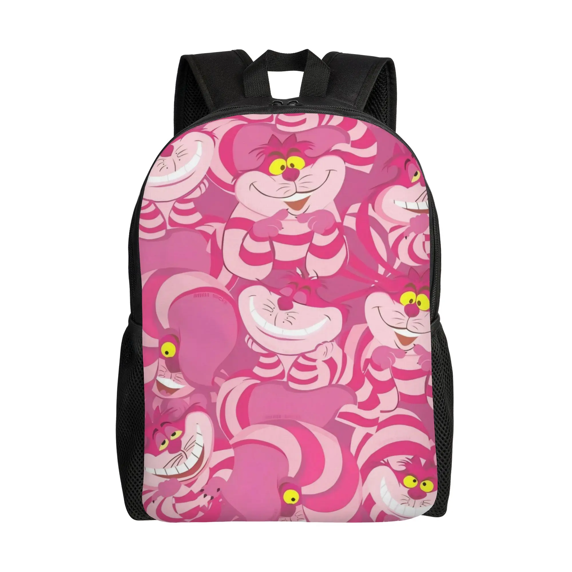 

Walt Cartoon Daypack Back to school season Cheshire Cat Casual Backpack