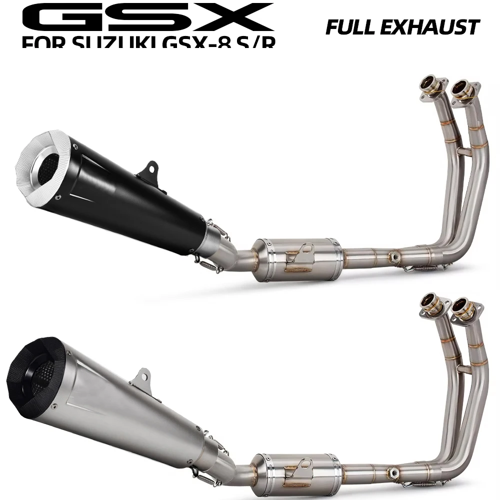 Hot Sale Racing Line Full System Exhaust Motorcycle Escape Header Pipe Muffler For SUZUKI GSX8S GSX8R gsx 8r 2022-2024