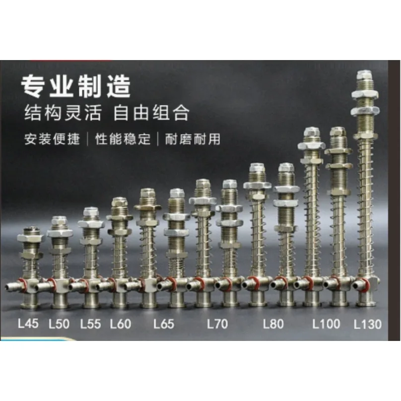 Big‑Head Side Air‑Inlet Vacuum Suction Cup Holder Pneumatic Manipulator Fixture Injection Molding Robot Accessories