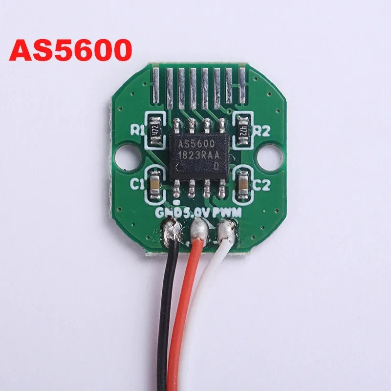 AS5600 Absolute Value Rotary Encoder PWM/I2C Port 12 Bit for Brushless Gimbal PTZ/Gimbal/Pan Tilt Motor Incremental Encoder