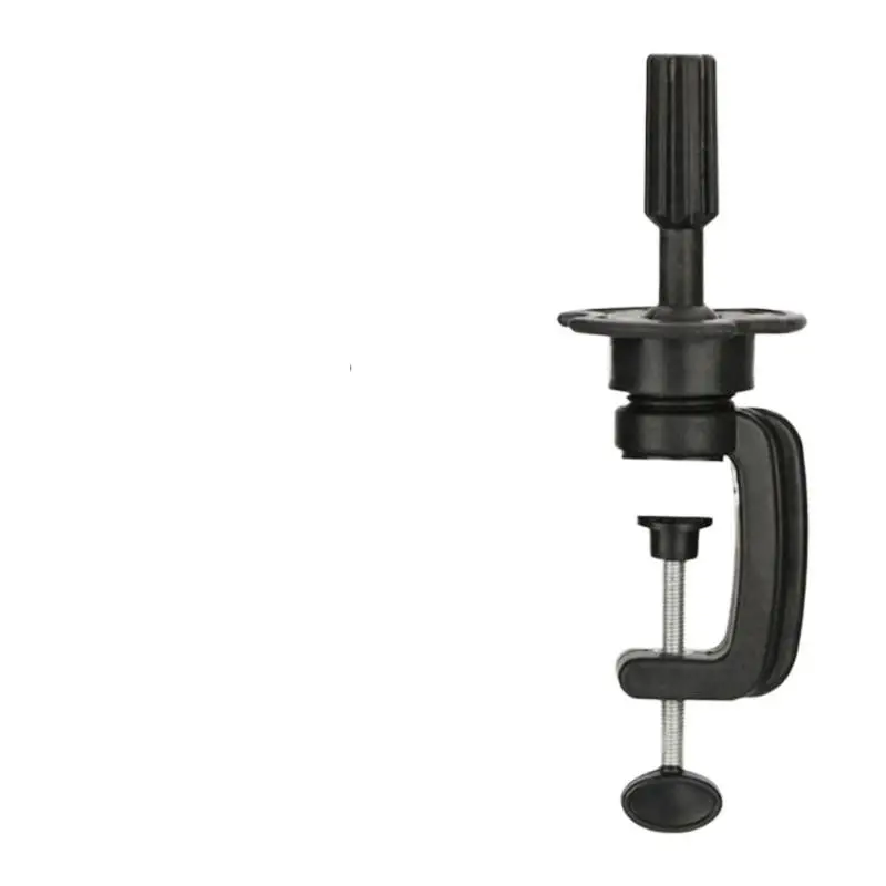 Wig Mannequin Head Stand Height Adjustable Table Holder for Hairdressing Training Wig Braiding Home Salon Display Use