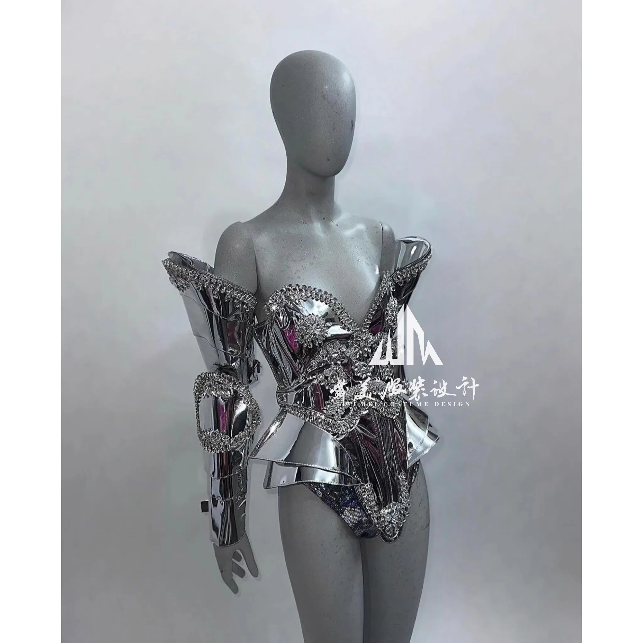 

Show girl Costume Party outfit Concert outfit party show costume EventBar Commercial Performance Sexy Women Singer Stage Wear Pe