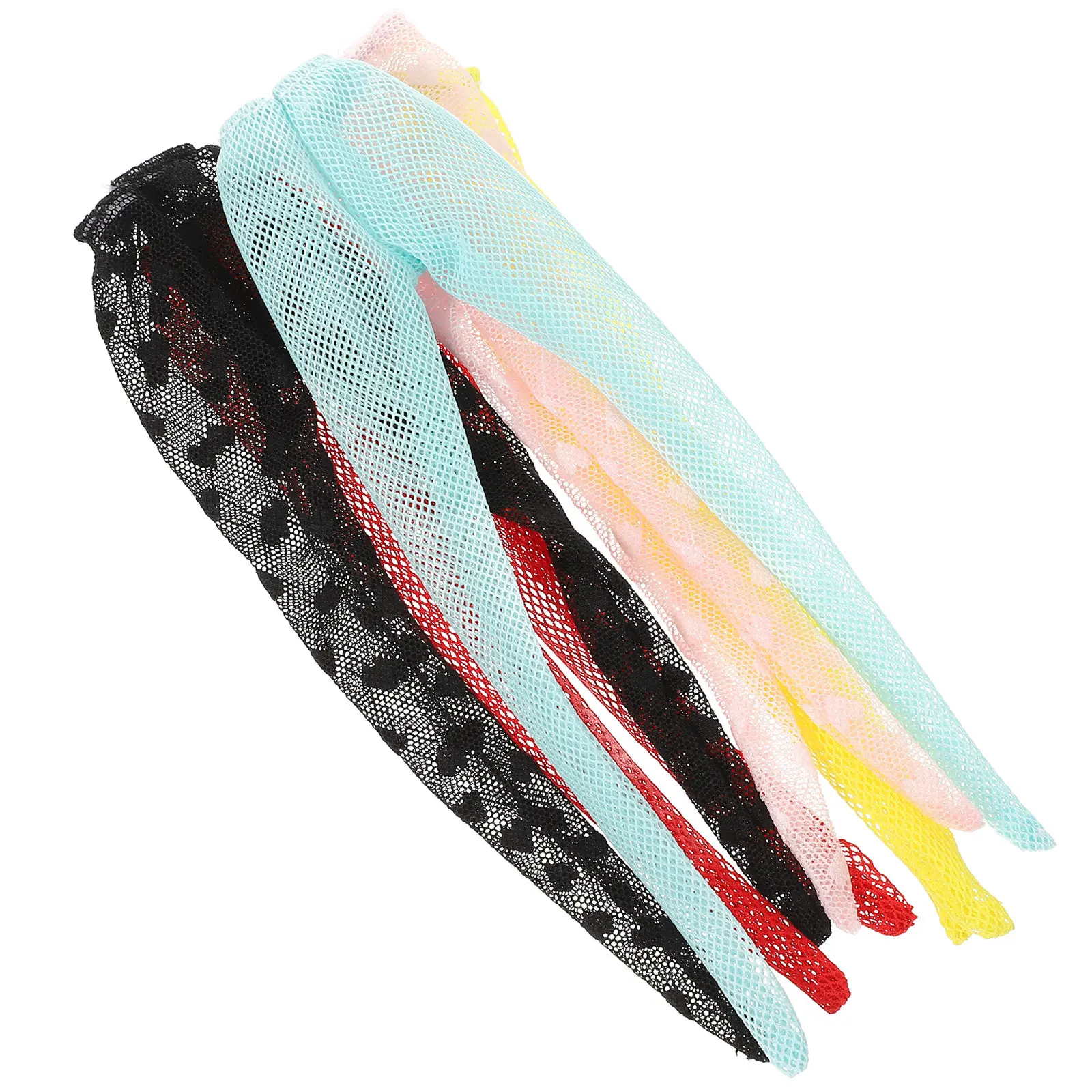 

5Pcs Cute Lace Stockings Accessories Perfect Fit Dressing Up Mini Stockings for Girls Fun Cosplay Props Small Lace