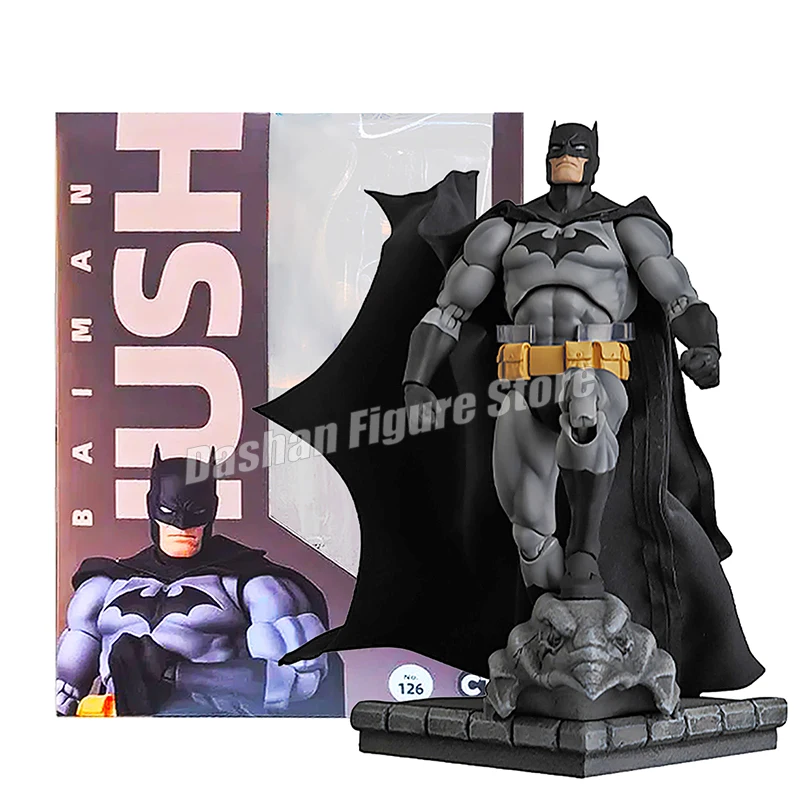 CT Toys Mafex 126 The Dark Knight Action Figure Movable Collection Justice League Arkham Knight Bruce Wayne Figurine Model Toys