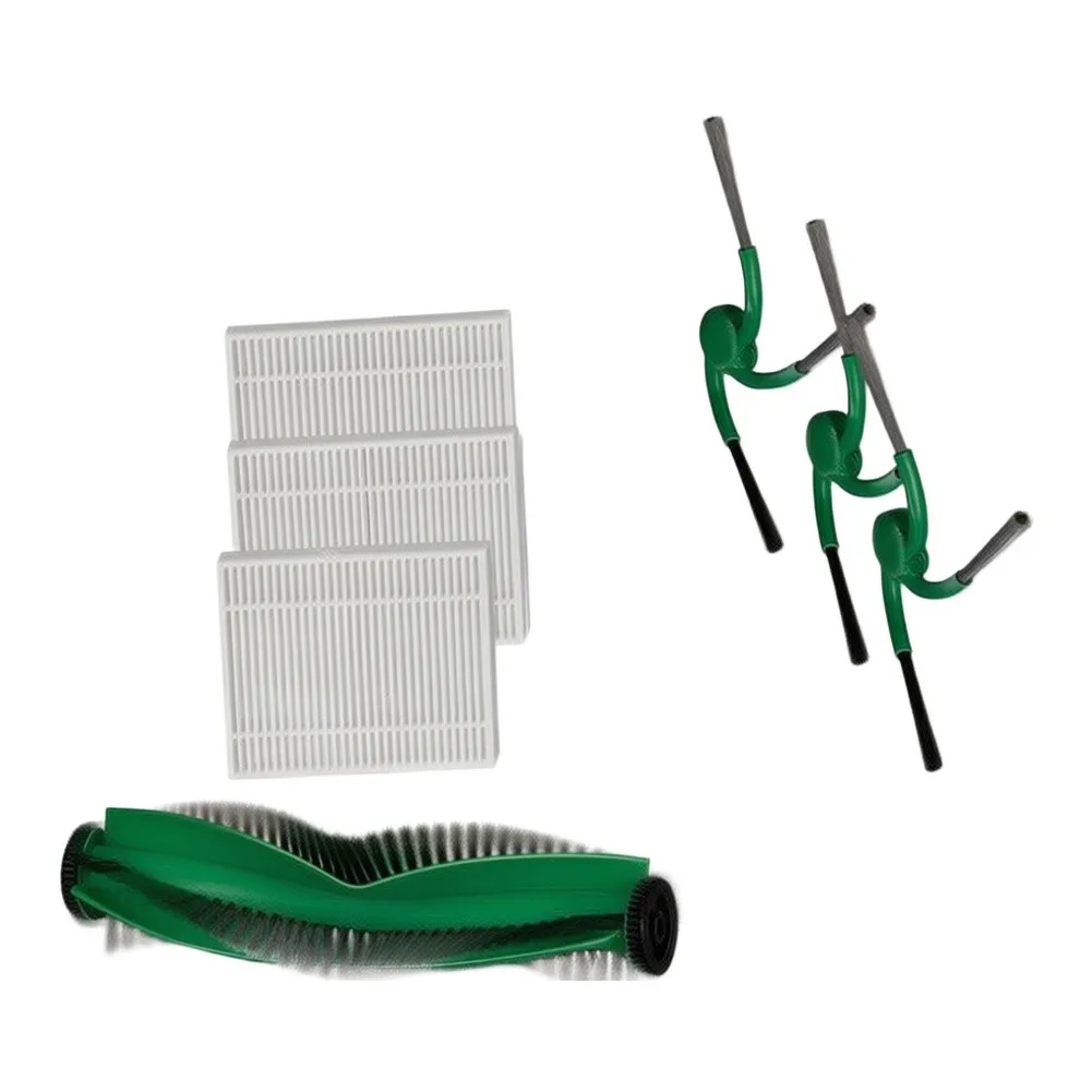 For Roomba 115combo, 115combo+ Robot Vacuums Replacement Parts：High-Efficiency Main Roller, Side Brushes & Filters Clean Tools