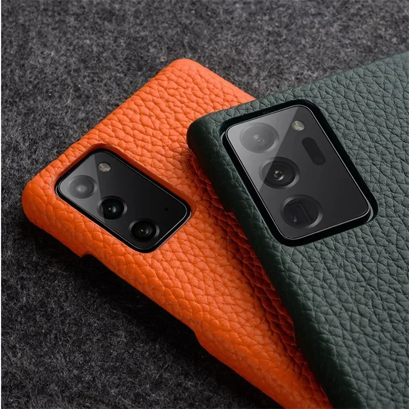 Melkco Genuine Leather Case for Samsung Galaxy S24 Plus S25 Ultra S23 S22+ S21 S20 Note 20 Ultra Premium Cowhide Business Cover