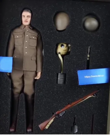 

DID XB80028 1/12 Коллекционные игрушки Британская пехота Мужчины Солдат Альберт Оборудование Полный набор 6-дюймовая экшн-фигурка Модель Подарки