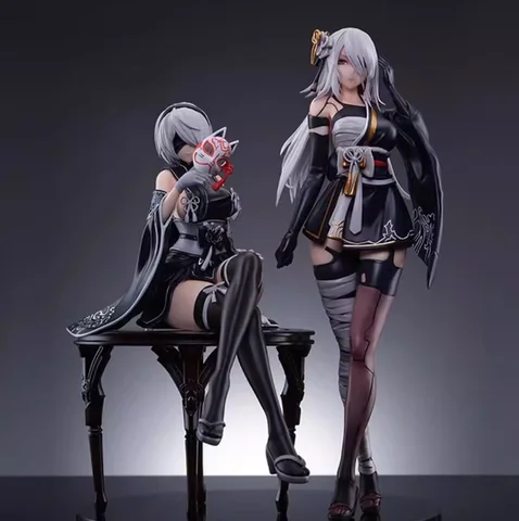 Yorha No.2 Type B Anime  Figure Ver1.1a Model A No.2 Kimono Action Figure Collection Modle Toy Birthday Gift
