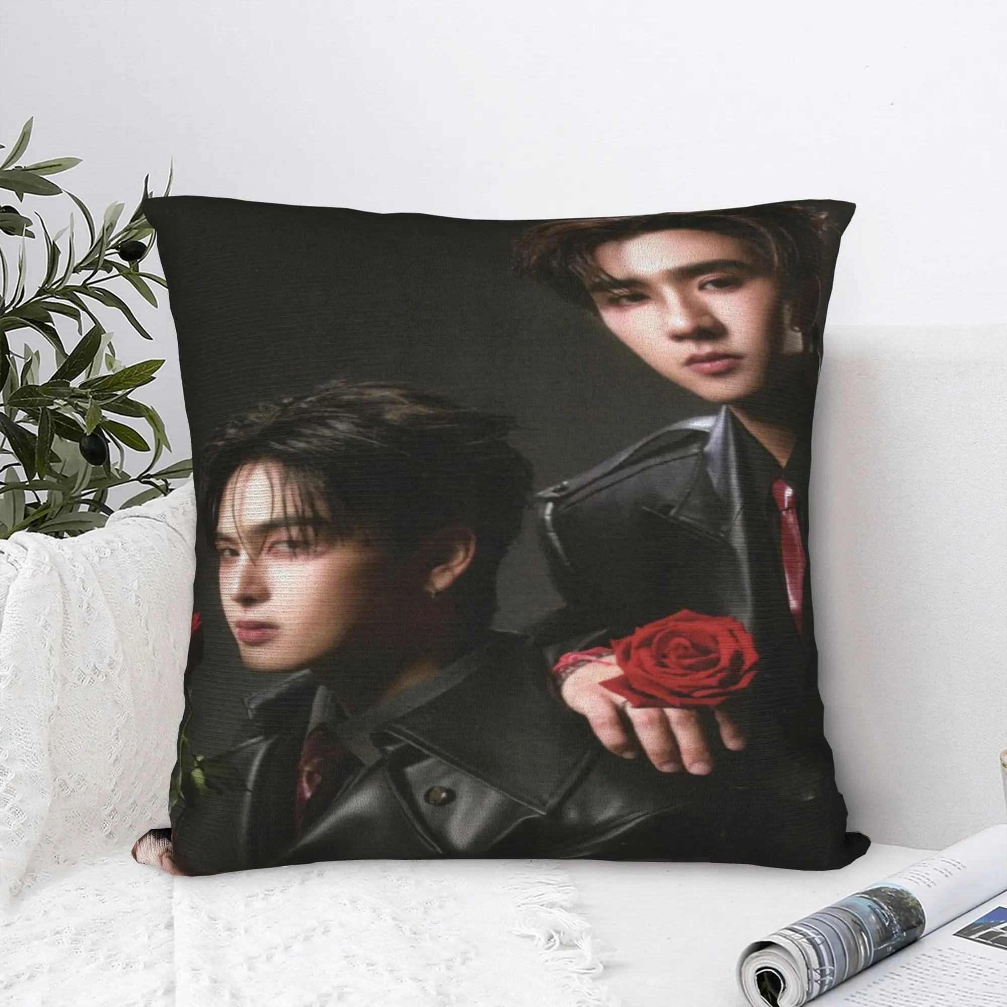 Pillow Case JASP.ER Group Comfy  Pillow Cover For Chair Sofa Home Decor Retro Trendy Pillowcases