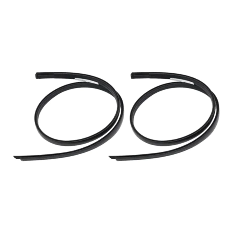 

2 PCS Left & Right Roof Drip Molding Black Rubber Automotive Supplies For Crew Max 2007-2021, 75552-0C060 75551-0C060