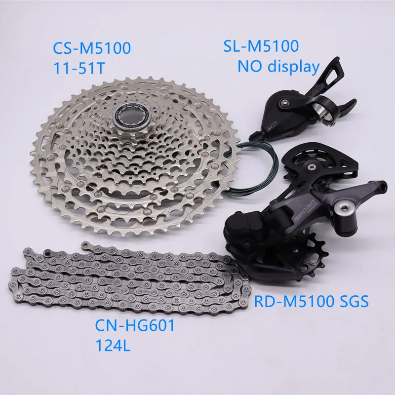 SHIMANO DEORE M5100 1x11S MTB Groupset 11-51T