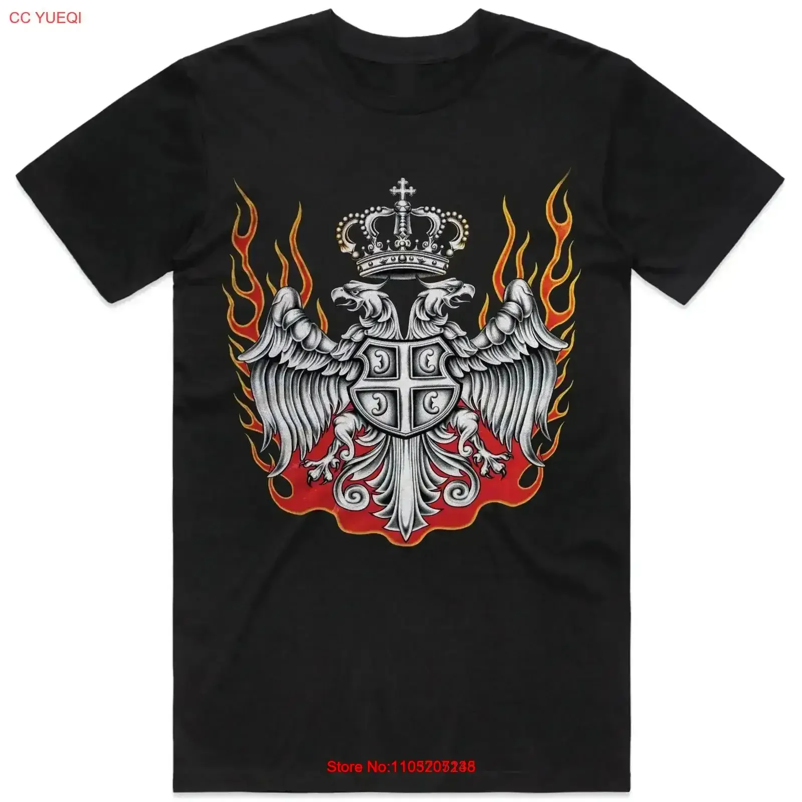 

NEW Big Serbian Chetniks Srpski Cetnici ees T Shirt Made in USA SIZE S XL vintage Washed Casual designer clothes vintage