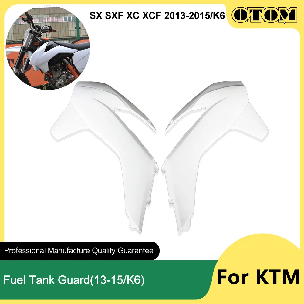 

OTOM 2013-2016 Motorcycle Fuel Tank Guard Radiator Shroud Fairing Cover Right Side Panels Protector For KTM SX SXF XC XCF Bikes